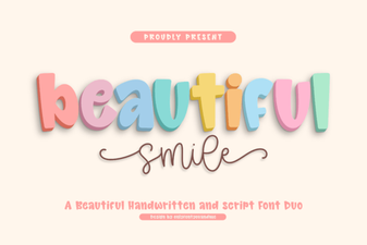 Beautiful Fonts for Your Creative Smile Designs