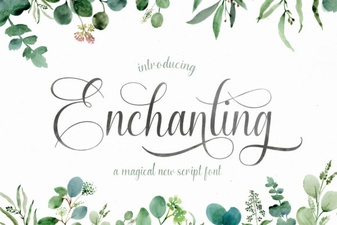 Fonts for Creative & Enchanting Design Projects